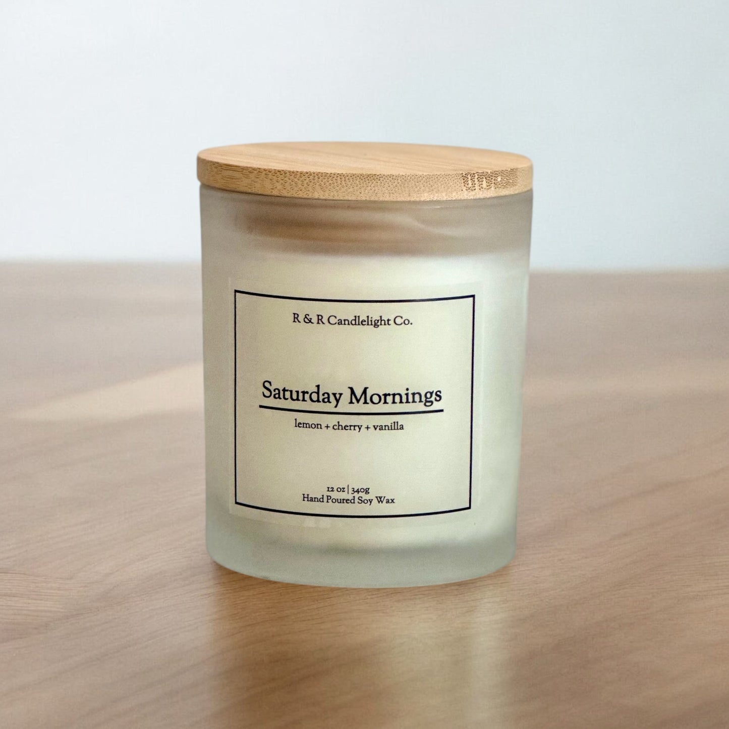 Saturday Morning Candle