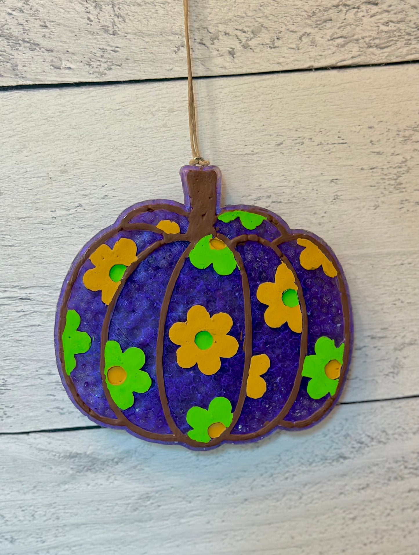 Pumpkin Flower Freshie