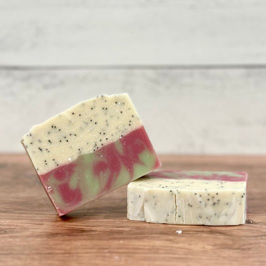 Dragon fruit Tallow and Goat Milk Soap