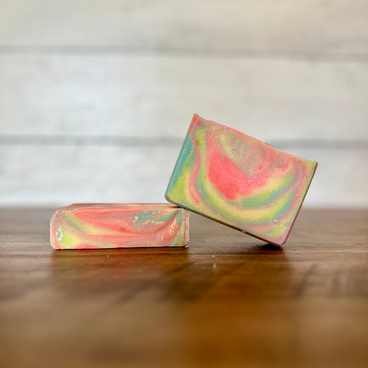 Rainbow Sherbet Goat Milk Soap