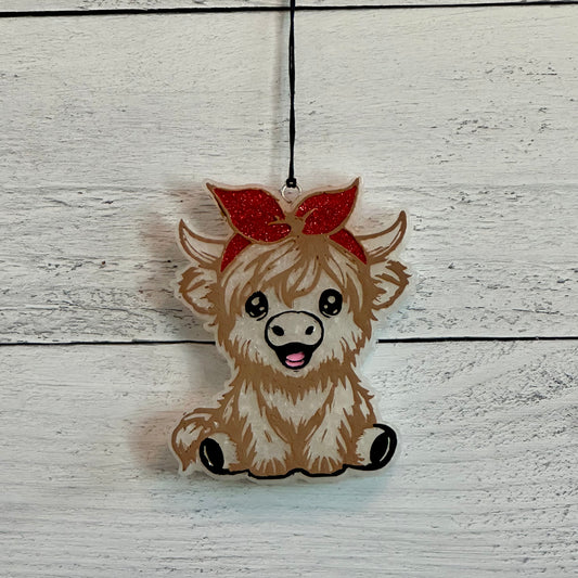 Highland Cow Freshie